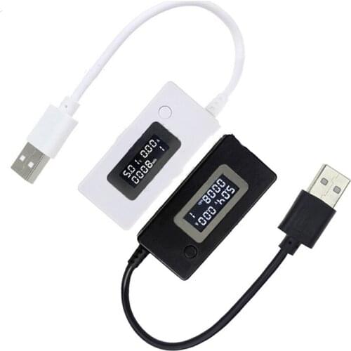 Digital Multimeter USB Power Meter Tester Voltage Monitor Current Detector with Load for Chargers, Solar Panels, Power Banks