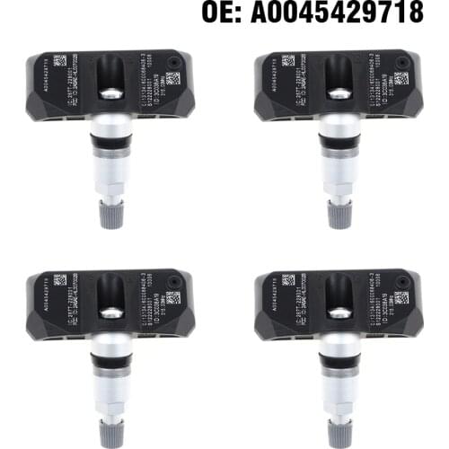 4PCS Car Tire Pressure Monitor Sensor TPMS 315mhz for Mercedes Benz SL S E320 E350 E63 AMG ML320