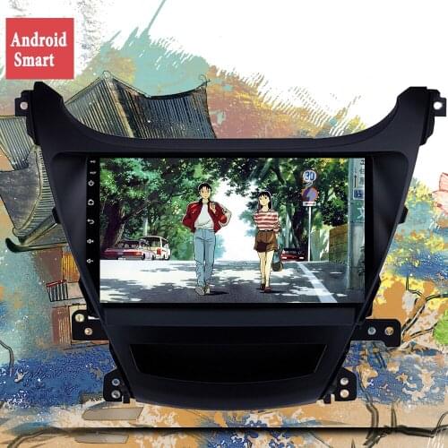 DSP Android 10 Car GPS Navigation DVD Player For Hyundai Elantra Avante I35 2011-2013 Auto Stereo Radio Player HeadUnit Recorder