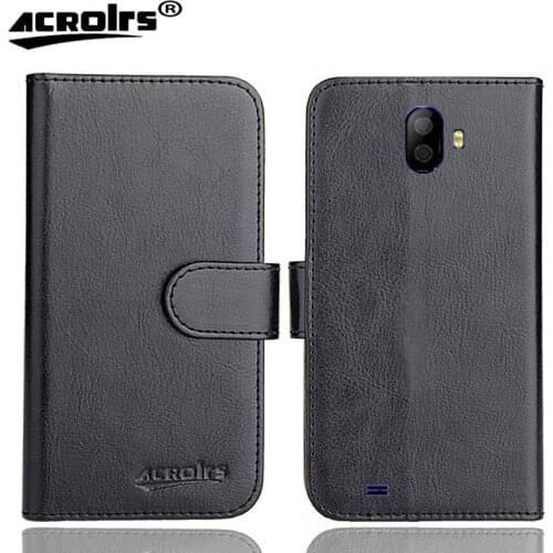 TeXet TM-5076 Case 6 Colors Dedicated Leather Exclusive Special Crazy Horse Phone Cover Cases Credit card Wallet+Tracking