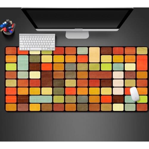 Cool Hot Unique Splicing Color Creative Mouse Pad Best Selling Rubber Gaming Pad Mouse Computer Padmouse Gamer To Keyboard Mats