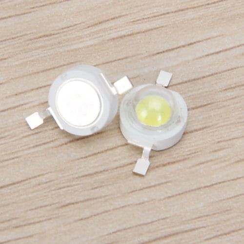 LNHF Hot 10 and 1 white/warm white 3 w high power LED lamp bead (5 five white/warm white