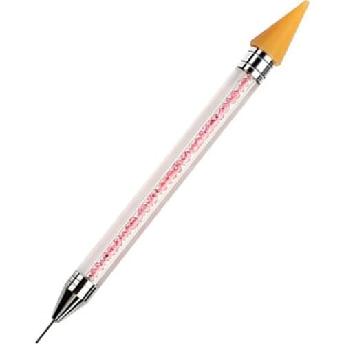 Multifunction Nail Point Pen Double-Head DIY Acrylic Manicure Decoration Drill Doting Profession Tool Pen Nail Art Tools