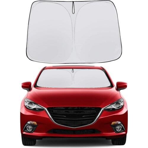 New Car Products Window Sunshades Sunscreen Autos Windshield Sun Shade Cover Parasol Paraguas Coche For Mazda 3 2019 2020 2021
