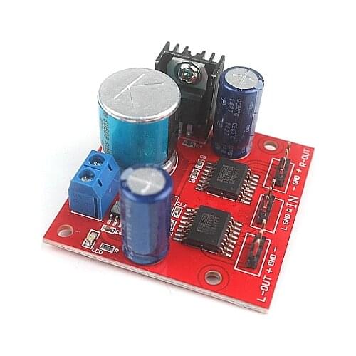 Single DC 5v-24v DRV134 unbalanced Turn balance amplifier board