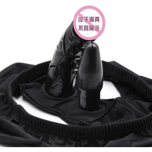 Sexy Panties With Penis Anal plug Dildo Adult Games Sex Toys Masturbator for woman men couples
