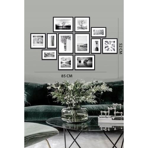 Frame Looking Mdf Wall Table 12 Piece Opt-30