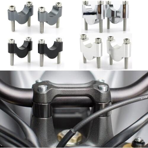 7/8" 22mm Handlebar Risers Stardard Bar Mount Riser CNC Aluminum Motorcycle For Triumph Scrambler / EFI Bonneville SE SPEED FOUR