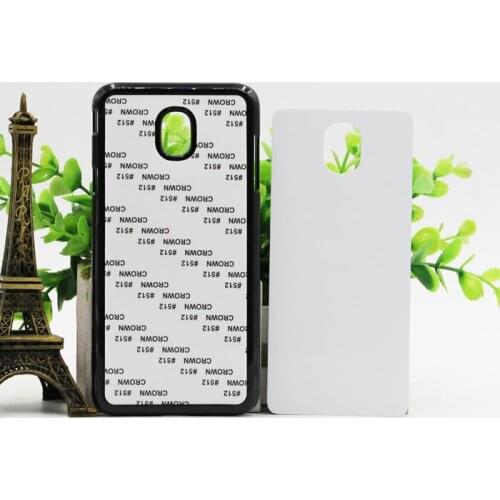 Wtsfwf DIY 2D Sublimation hard PC Blank Case for Samsung J7 2018 with Aluminum Inserts 10pcs/lot