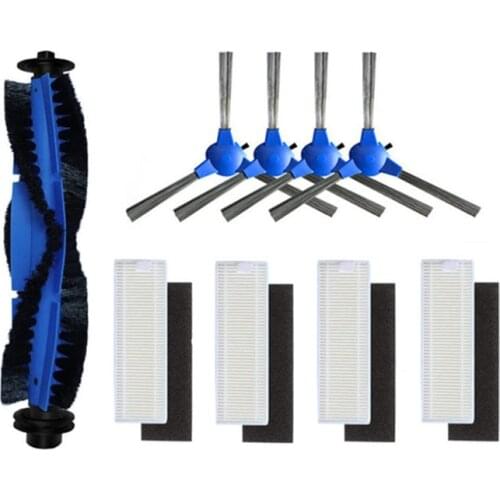 Vacuum Cleaner Main Brush Side Brush Hepa Filter for Coredy R500 Robotic Vacuum Cleaner Parts Accessories Replacement