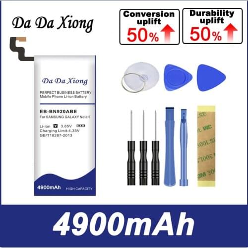 Da Da Xiong 4600mAh EB-BN920ABE Li-ion Phone Battery for Samsung Galaxy Note 5 N9200 N920t