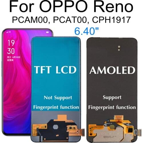 6.4" For OPPO Reno PCAM00 PCAT00 LCD Display Screen Touch Digitizer Assembly FOR OPPO Reno LCD