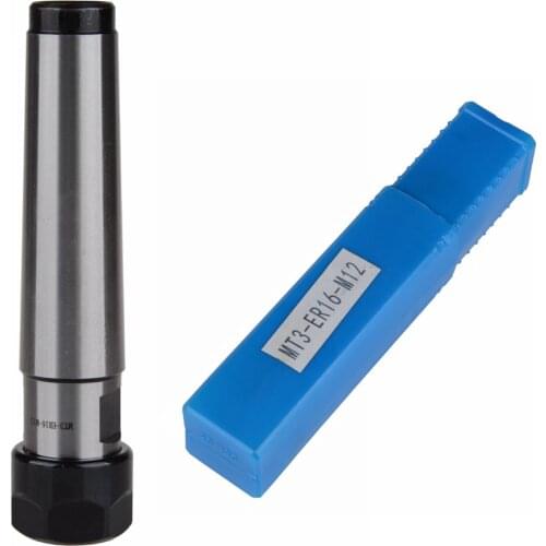 1PCS MT3 ER16 M12 collet Morse taper Toolholder MT3-ER16 m12 collet chuck Holder