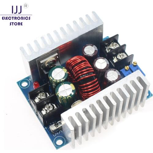 10PCS 300W 20A DC-DC Buck Converter Step Down Module Constant Current LED Driver Power Voltage Module Electrolytic Capacitor