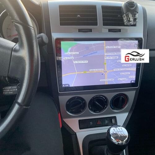 For Dodge Caliber 2007-2010 Central Multimidia Android Auto Autoradio Bluetooth Apple Carplay Wireless Car Audio Radio 1 Din Dab