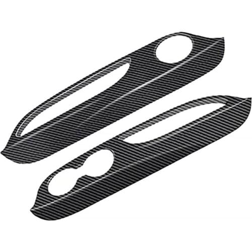 Car 3Rd Row Armrest Cup Frame Panel Armrest Panel Trim Cover Cup Armrest Cover Panel for Toyota ALPHARD