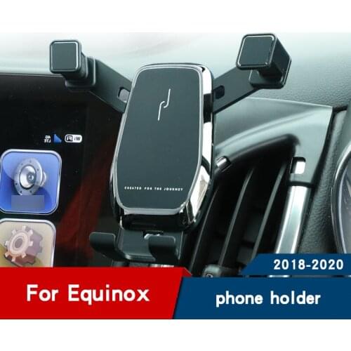 Car Phone Holder for Chevrolet Equinox 2019 2018 2020 Air Vent Mobile Phone Stand Navigation Bracket Mobile Phones