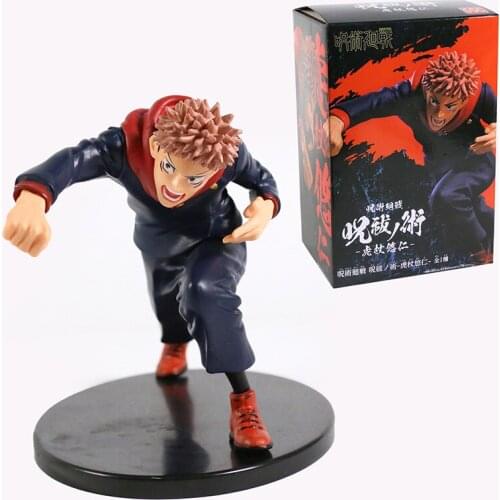 Jujutsu Kaisen Itadori Yuji Figure Cartoon Character Model Toys Doll Collection Desktop