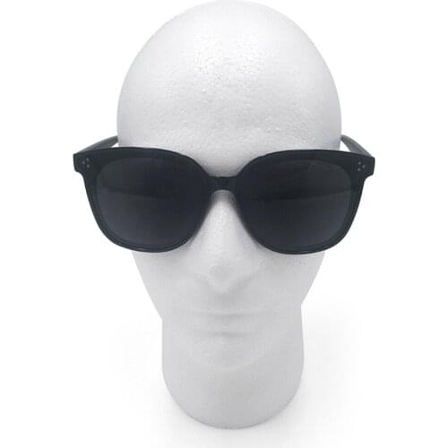Foam Head Practical Mannequin Head Dummy Female Head for Wig Sunglasses Eyeglass Cleanable Shop Convenient Prop Hat Display