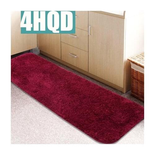 Kitchen Mats Cushions Bathroom Solid Color Non-Slip Absorbent Mats Door Mats Anti-Slip Kithchen Home Table Mat 1.2Cm Thickness