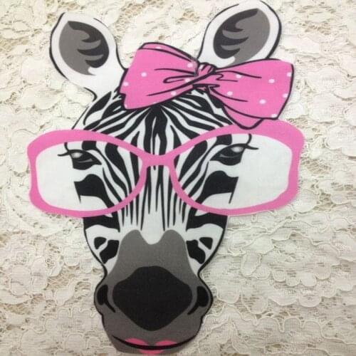 Horse Embroidered Patches for Clothing Biker Motorcycle Cartoon Iron-on Applications Patches for Clothes Tops Jeans Jackets DIY