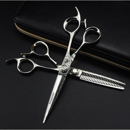 6INCH NEW arrival Professional Hairdressing Scissors Hair Cutting and Thinning Scissors Barber Shears