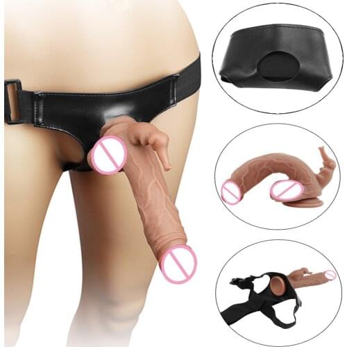 Realistic Dildo Strapon Dildo Huge Panties Gay Game Anal Plug Sex Toy for Women Adult Dick Lesbian Couples Masturbation Products