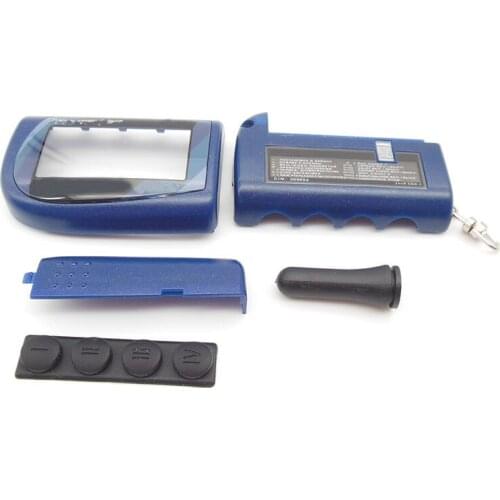 Russia version M4 Case for Scher Khan Magicar 4 lcd remote controller two way car alarm system free shipping