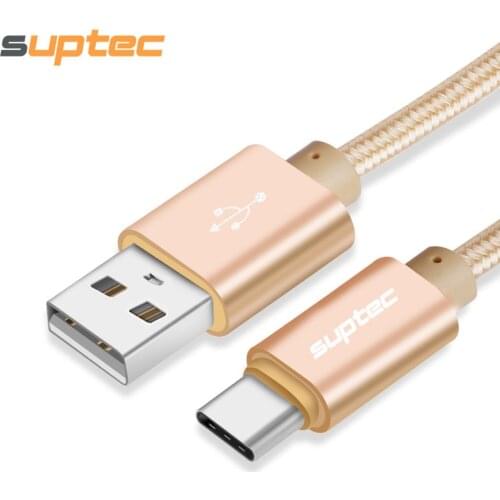 SUPTEC USB Type-C Cable USB 3.1 Type C Wire Fast Charging Data Sync Cord for Xiaomi Mi5 5s Redmi 4 pro Huawei P9 P10 plus Cable