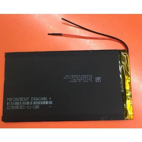 3.7V ultra-thin 2865113P imported battery iapd2 tablet GPS navigation 2600mAH Rechargeable Li-ion Cell