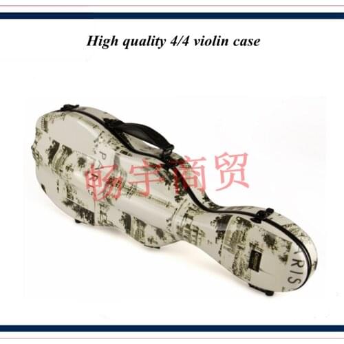 High quality Professional violin case 4/4 FRP carbon fiber EUROPE Fashion style violin parts violin accessories 043