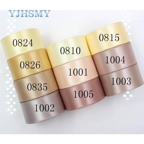 YJHSMY,J-18406-D25MM-0810,25 mm 5 yards Solid color printed Polyester ribbon,Clothing accessories,DIY jewelry wedding package