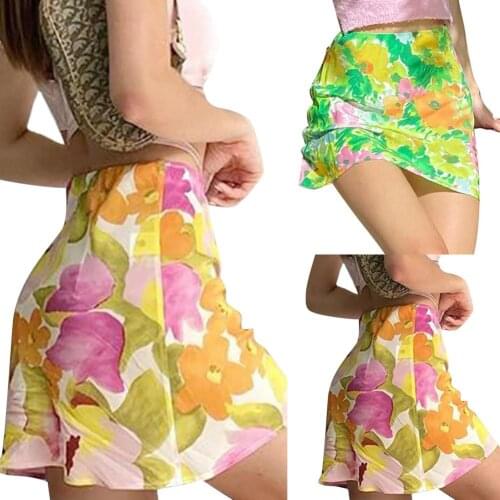 A-line Skirt Fashionable Comfortable Printed Mini Skirt A-line Skirt High Elastic Fabric Comfortable Breathable Fashion Short