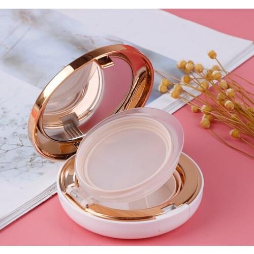 1Pcs Arrival Empty DIY Air Cushion Puff Box BB Cream Container Dressing Case With Air Cushion Mirror
