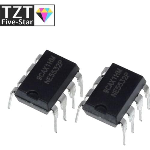 10PCS NE5532P DIP8 NE5532 DIP 5532P DIP-8 new and original IC