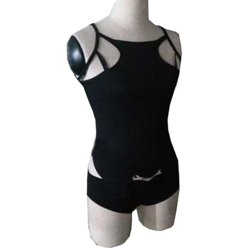 2017 Halloween costumes NieRAutomata 2B Game Black Dress Cosplay Costume