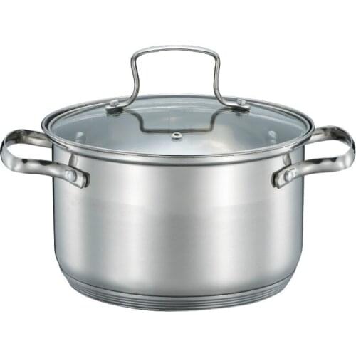 4 litre CASSEROLE STAINLESS STEEL UTENSIL COOKWARE Food Cooking Pot Casserole Kitchen Utensil