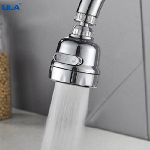 ULA 360 Kitchen Faucet Bubbler Aerator Water Faucet Saving Tap Bubbler Shower Head Filter Nozzle For Bathroom Kraan Sproeier