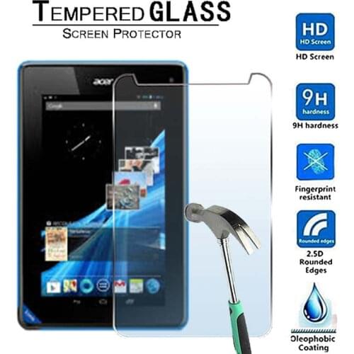For Acer Iconia B1-A71 7"-9H Premium Tablet Tempered Glass Screen Protector Film Protector Guard Cover