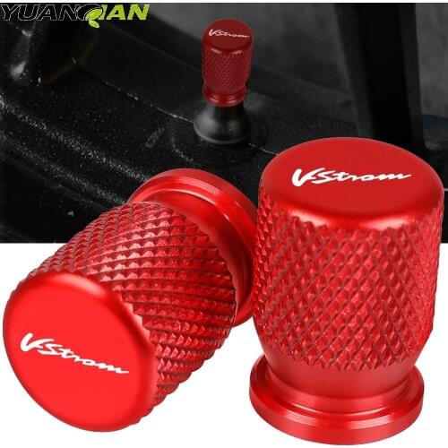 For SUZUKI VSTROM DL250 DL650 V-Strom DL1000 DL 650/XT 1000/XT V STROM 650 1000 250 Waterproof Wheel Tire Valve Stem Cover Caps
