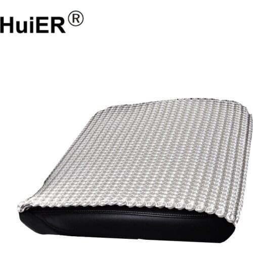 HuiER 10 Colors Ice Silk Car Seat Cushion Fashion Comfortable Breathable Car Seat Cover Automobile Styling Car Seat Protector