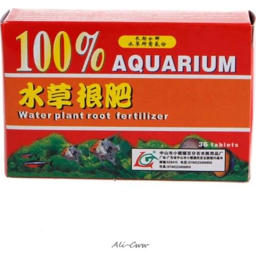 36pcs/Box Root Fertilizer for Water Plant Aquarium Fish Tank Aquatic Cylinder M09 dropshipping