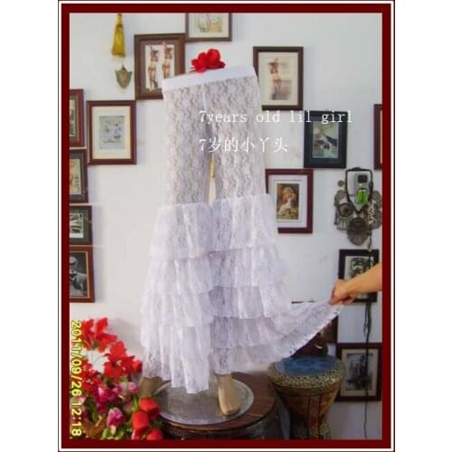 Lace Gothic 5layer Tribal Belly Dance Flare Pants DE01-06