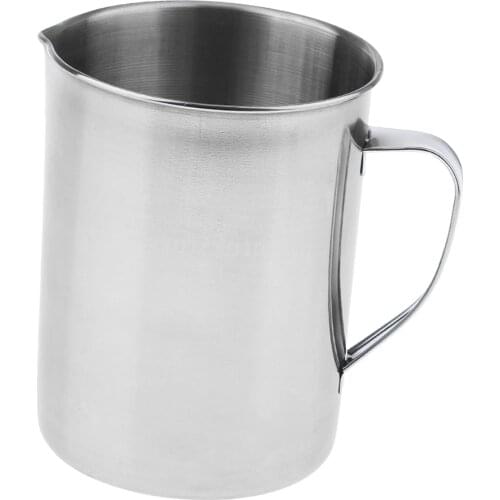 Milk Frothing Pitcher, Stainless Steel Creamer Frothing Pitcher (2000 ml)