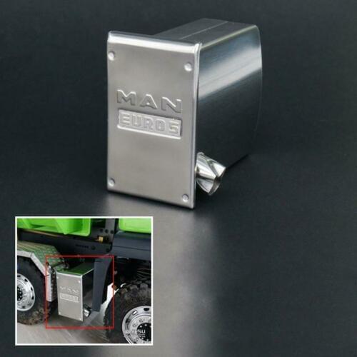LESU Metal CNC Exhaust Tank for 1/14 DIY TAMIYA MAN Remote Control Tractor Truck Model Car TH05805-SMT5