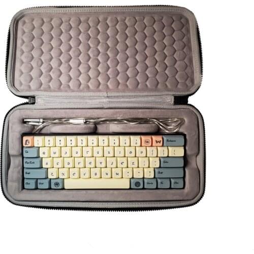 Fashion Eva Case Waterproof Storage Box Hard Shell Travel Bag for ANNE PRO 2 Bluetooth Dual-mode Mechanical Keyboard Handbag