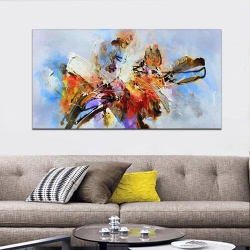 Abstract Landscape Mural Canvas Paintings Wall Art Prints Poster Living Room Decor Graffiti Paintings On The Wall Home Decor