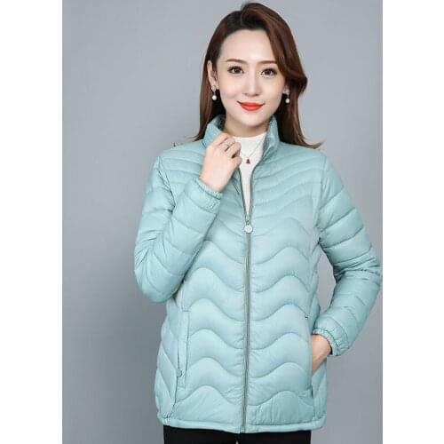 New Women Autumn And Winter Coat Long Slim Warm Jacket Cotton Padded Jacket Outwear Elegant Parkas