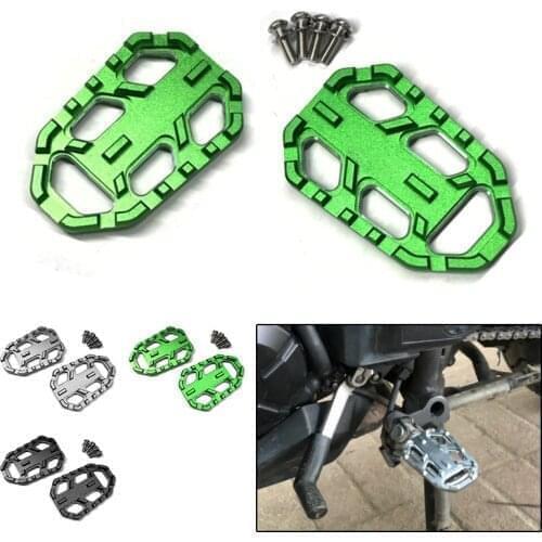 Front Foot Pegs For KAWASAKI Versys X 300 2017-2020 Versys 650 Versys 1000 2015-2020 Footpegs
