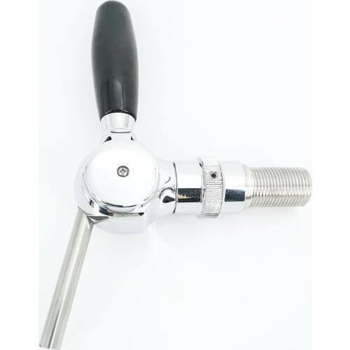 Longer Shank Ball Type Beer Tap, Beverage Faucet (G5/8" screw thread)